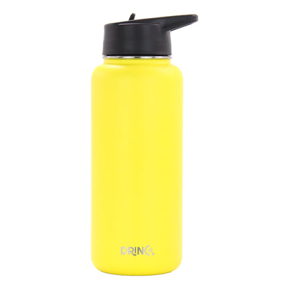 DRINCO® 32 oz. Insulated Wide-Mouth Water Bottle — Illuminating Yellow